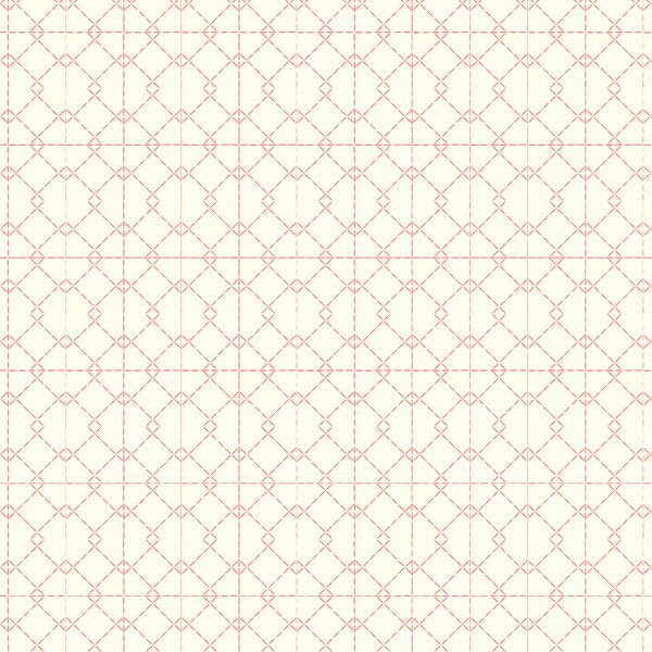 Stitching in Rose Red