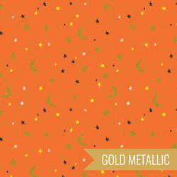 October Night in Orange Metallic