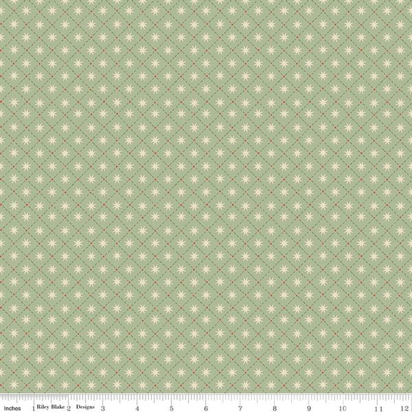 Grid in Light Green