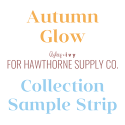 Autumn Glow Sample Strip