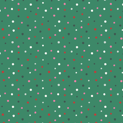 Snow Dot in Crisp Green