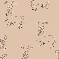 Reindeer in Dusty Pink