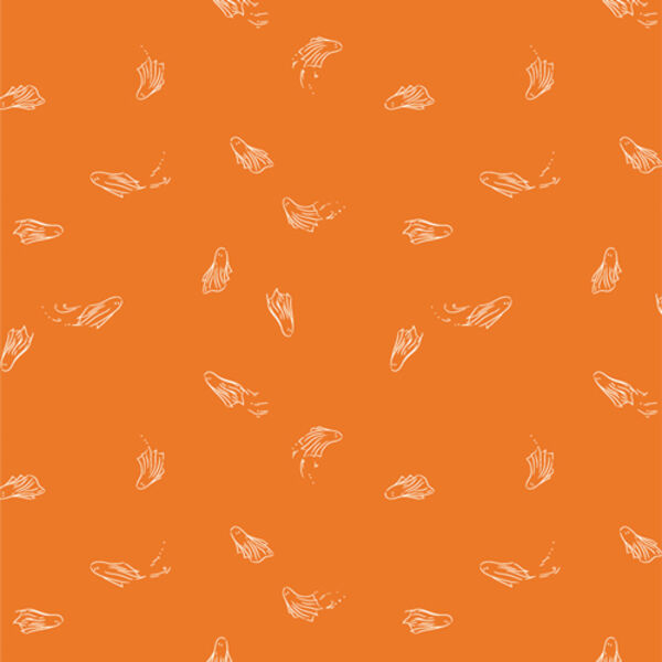 Ghostly Dance in Orange