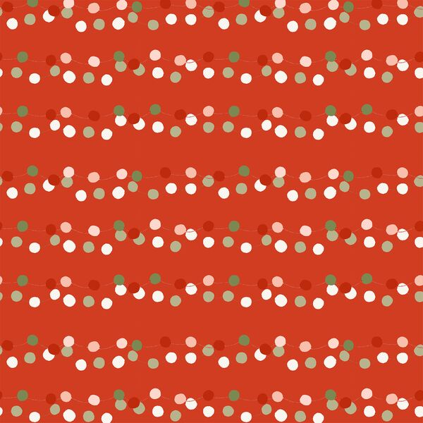 Garland in Candy Cane