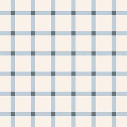 Large Sunshine Gingham in Light Periwinkle