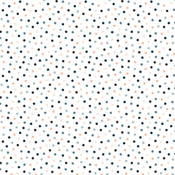 Polka Dots in Multi Pink