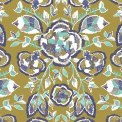 Stitch Floral in Gold