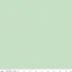 Swiss Dot in Sweet Mint