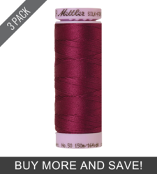 Sangria (9105-0157) - Silk Finish Cotton 50wt - 164 Yards (3 Pack)
