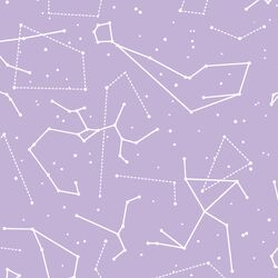 Star Charts in Lilac