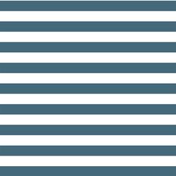 Horizontal Candy Stripe in Lake