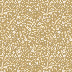 Tea Party Calico in Gold