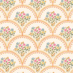 Scalloped Garden in Vintage