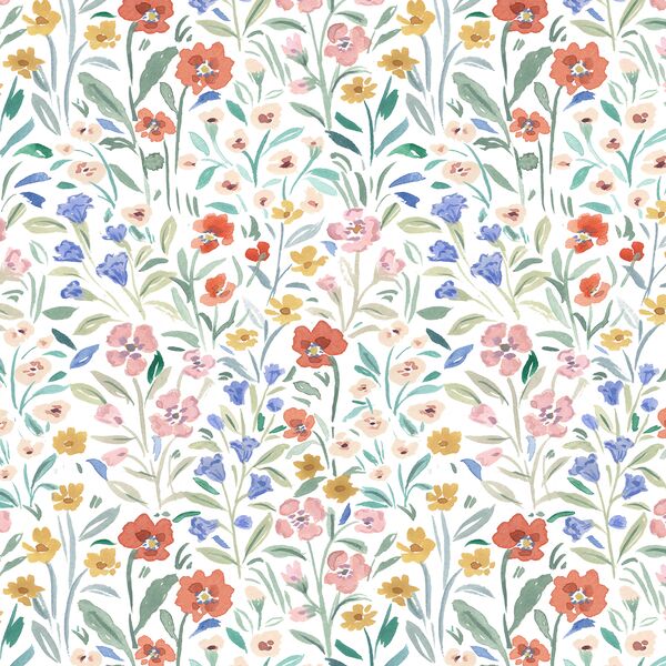French Garden in Tea Time