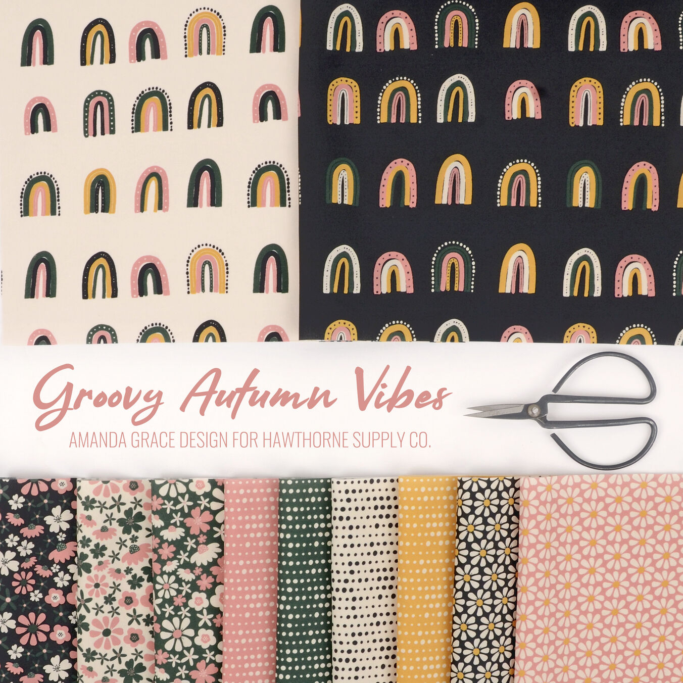 Groovy Autumn Vibes Poster Image