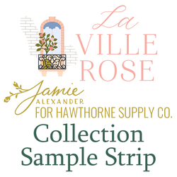 La Ville Rose Sample Strip