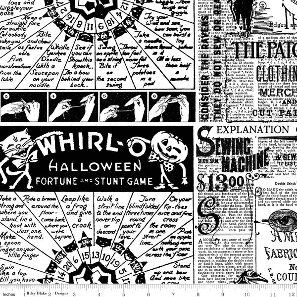 Halloween Games Text in White