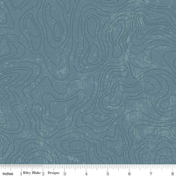 Topographic in Blue