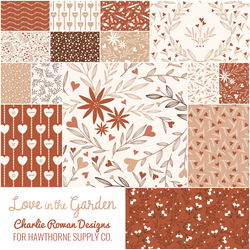 Love in the Garden Fat Quarter Bundle