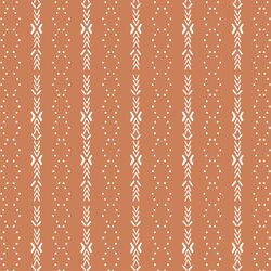 Zigzag Dot in Caramel