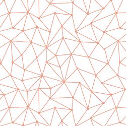 Astral Nights in Grapefruit on White