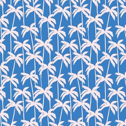 Palms in Ocean Blue