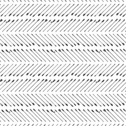 Chevron Arrows in Deep Ash on White