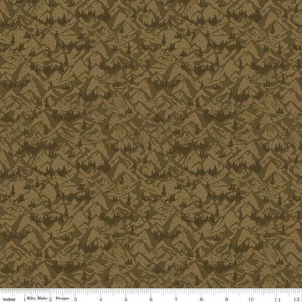 Mountains in Brown