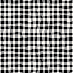 Wavy Gingham in Ghostly