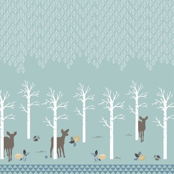 Fawn Forest Border in Aspen