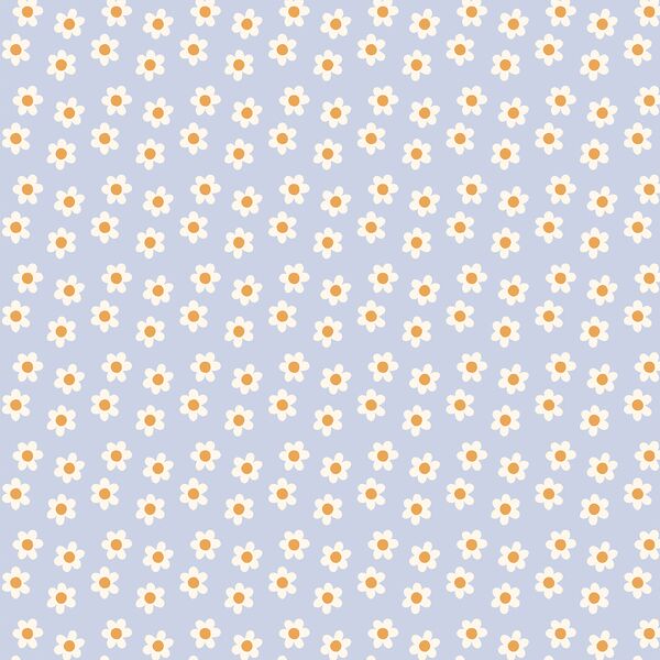 Small Daisy in Periwinkle