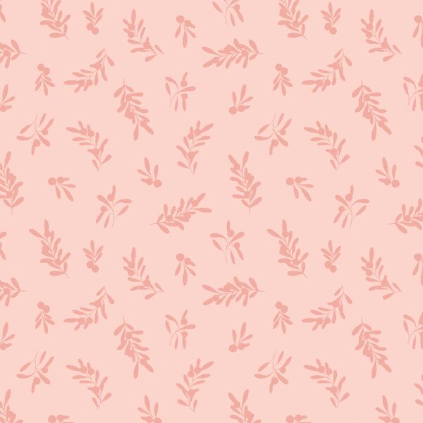 Tonal Sprigs in Light Pink