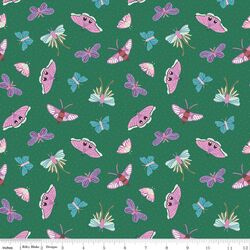 Moths in Green