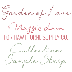 Garden of Love Sample Strip