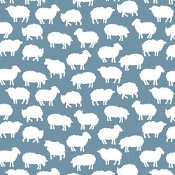 Sheep Silhouette in Marine