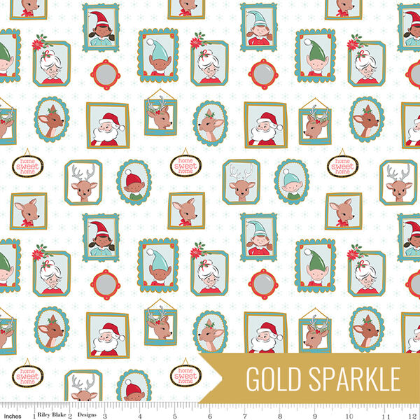 Wallpaper in White Sparkle