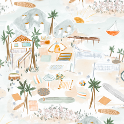 Beach Vacation in Summer