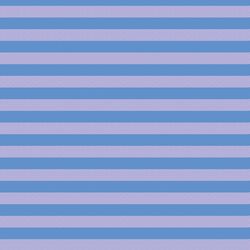 Horizontal Two Tone Stripe in Hydrangea