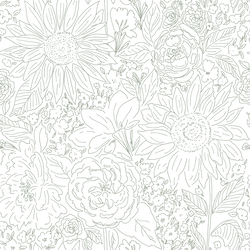 Paperie in Foliage on White