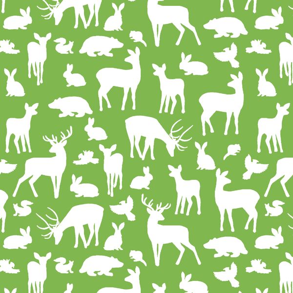Forest Friends in Greenery