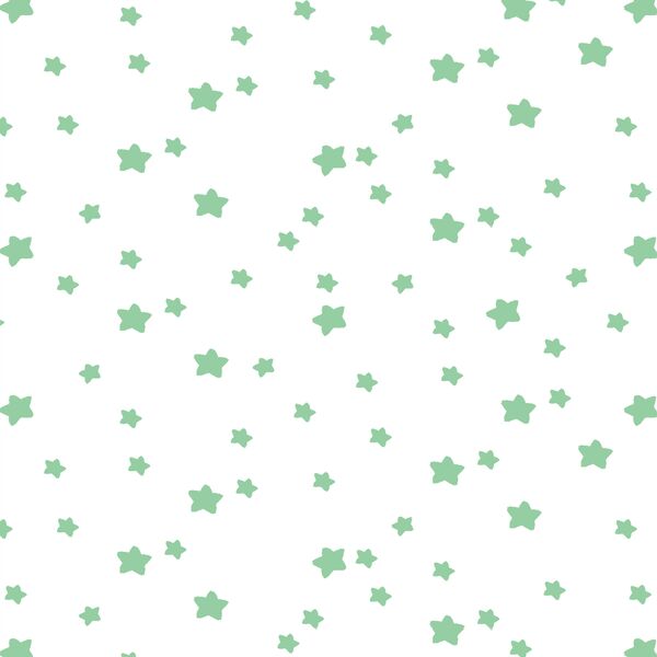 Star Light in Sprout on White