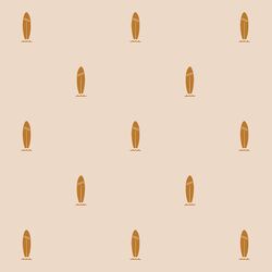 Surf Dot in Bronzed on Cream