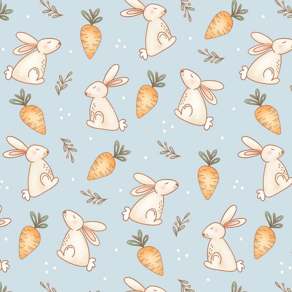Cottontail in Bluebell