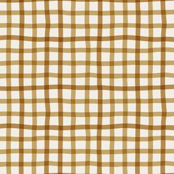 Winter Gingham in Golden Yellow