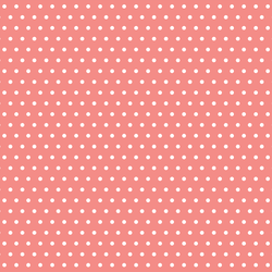 Spring Polka Dot in Salmon Pink