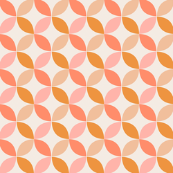 Retro Petals in Glow