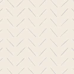 Chevron in Lunar Gray on Egret