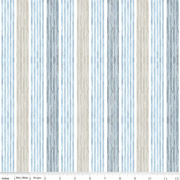 Stripes in Blue