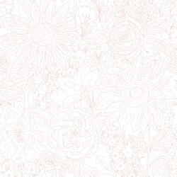 Paperie in Liberty Pink on White