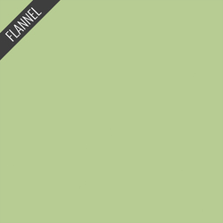 Flannel Solid in Honeydew